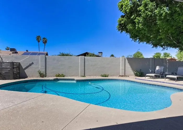 Remodel W Sparkling Pool And Game Holiday home Tempe